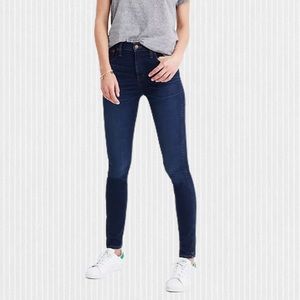 Madewell 10” High Rise Skinny Jeans in Hayes Wash 30